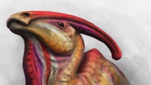 Паразауролоф. Детям о динозаврах. Интересные факты о динозаврах для детей