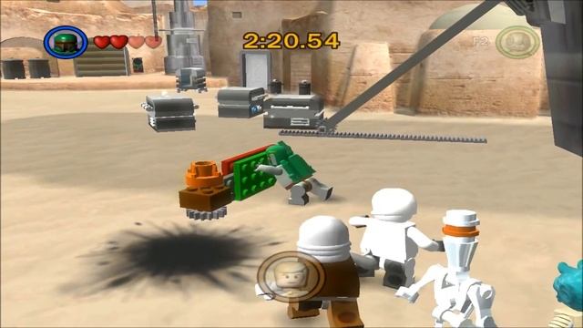 LEGO Star Wars II Bounty Hunter Missions - Mission 9: Luke Skywalker смотреть онлайн