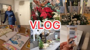 VLOG🇩🇪: ПОДАРОК НА ДЕНЬ РОЖДЕНИЯ 🎁/ СДЕЛАЛА ВЕНОК😍🎄КРАСКА ДЛЯ БРОВЕЙ