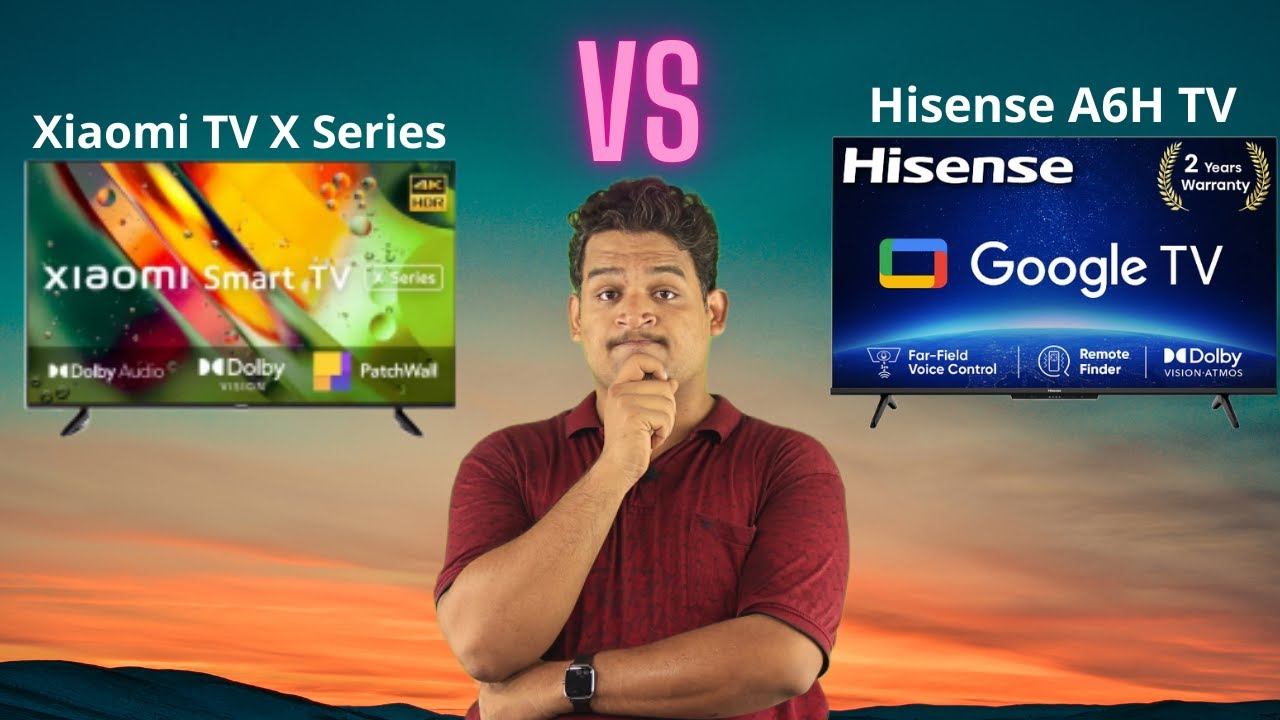 Xiaomi Smart TV X Series Vs Hisense A6H TV | Best 4k 43 inch TV Under 30000 смотреть онлайн