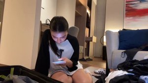 АМИНА СЛУЧАЙНО СПАЛИЛА ТРУСИКИ