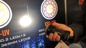 IWA 2018 - Acebeam X80-UV + X80-CRI