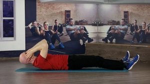 Как накачать пресс. Скручивание на пресс. Скручивание с утяжелением. Часть 3 из 5