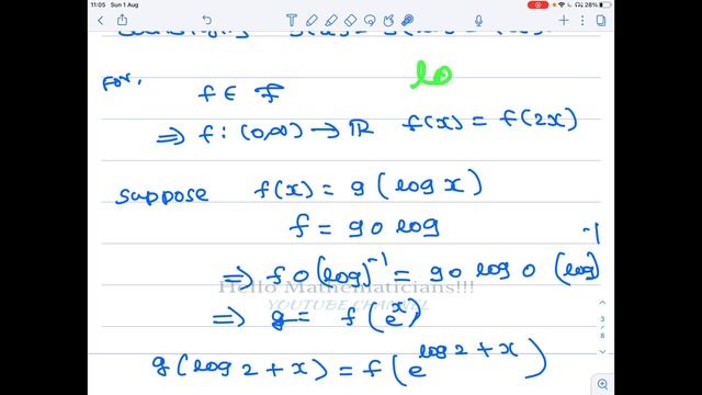 PROPERTIES OF FUNCTIONS SATISFYING f(x) = f(2x) | NBHM 2020 PHD SCHOLARSHIP EXAM SOLUTIONS