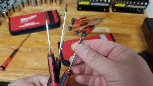 Milwaukee Precision Screwdriver Set Review