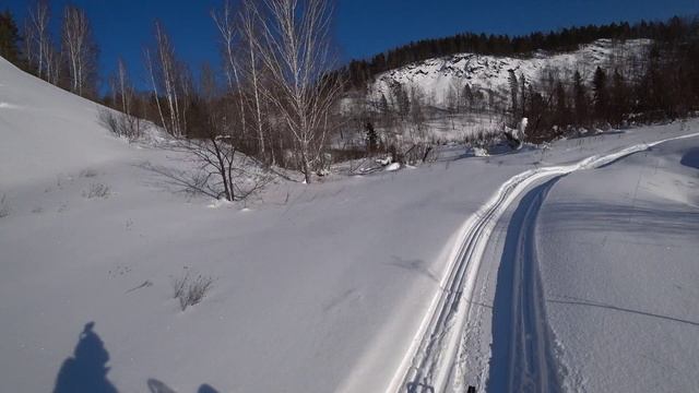 На снегоходе, урочище Гычи смотреть онлайн