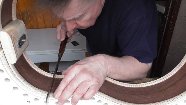 Пиление сегментов контрагибов под вертикальные пружины(видео №110). смотреть онлайн