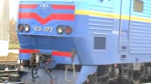 Запуск электровоза ЧС8