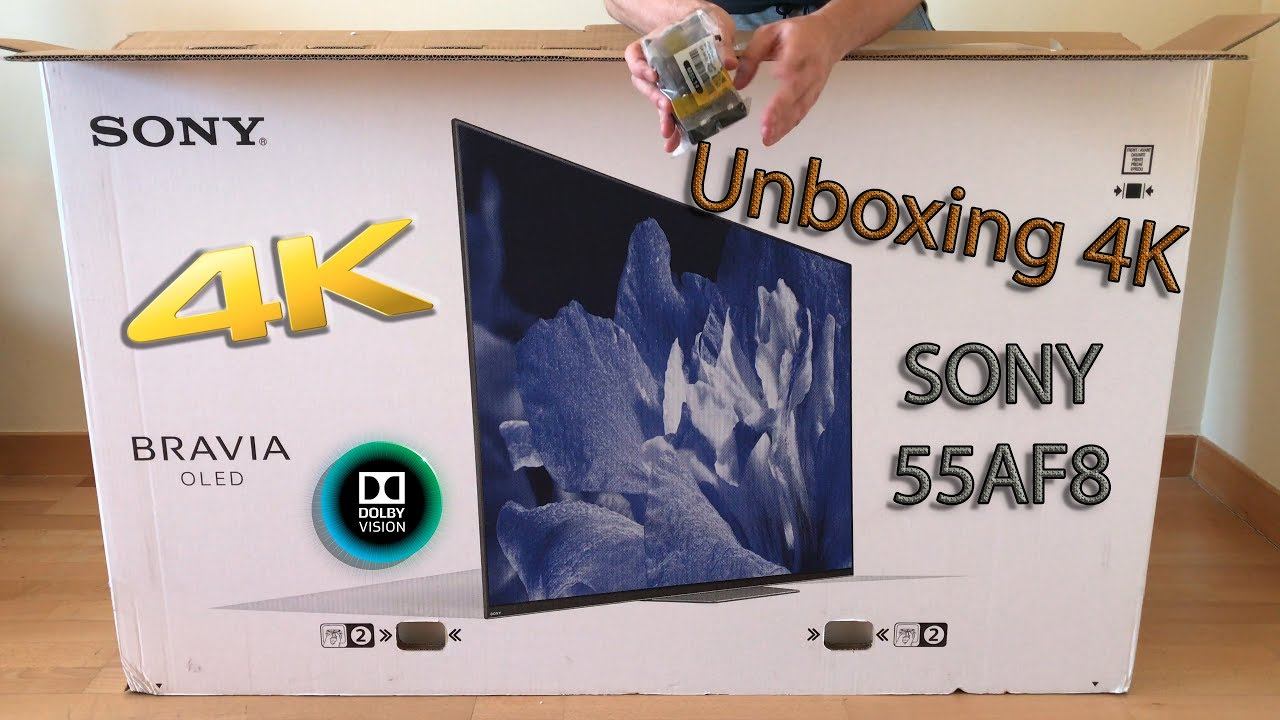 Unboxing 🎁 SONY 55AF8 HDR Dolby Vision UHD y más! смотреть онлайн