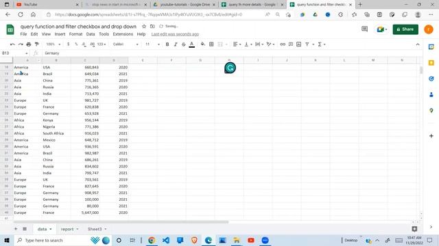 GOOGLE SHEETS - QUERY FUNCTION TO FILTER DATA BASED ON SINGLE OR MULTIPLE SELECTIONS IN CHECKBOXES.