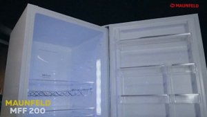 Холодильник MAUNFELD MFF200NFW - это стильный и функциональный холодильник