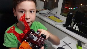 Сборка Тобота GIGA-7. Трансформация