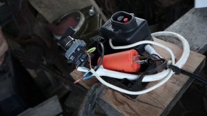 Трехфазный мотор в домашнюю сеть 220 вольт. Реверс на двигателе.