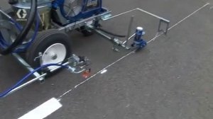 Line Lazer нанесение прерывистой линии по предварительному точкованию