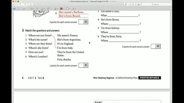 Английски език Elementary Unit 2 Lesson 3 смотреть онлайн