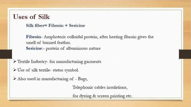 M.Sc.II |Sem III | Economic Zoology  | ZOUT 232 | Economic importance of sericulture