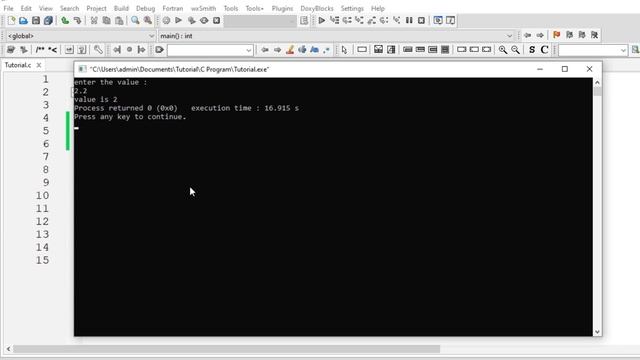 Int ,Char ,Float And Double In C.