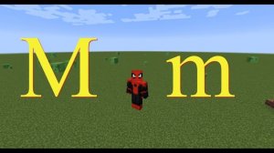 LEARNINH THE ENGLISH ALPHABET IN MINECRAFT - ABC/ ИЗУЧИТЕ АНГЛИЙСКИЙ АЛФАВИТ В MINECRAFT - ABC