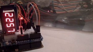 Arduino clock with DS3231 on TM1637 display