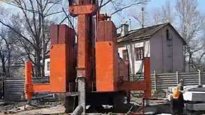 Сваевдавливающая установка