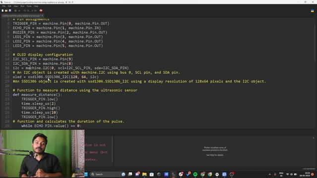 Distance Measurement with Raspberry Pi Pico and Ultrasonic Sensor | Raspberry Pi Projects #python
