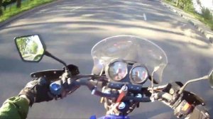 Слетела цепь на мотоцикле. Цепь на замену. Заменил