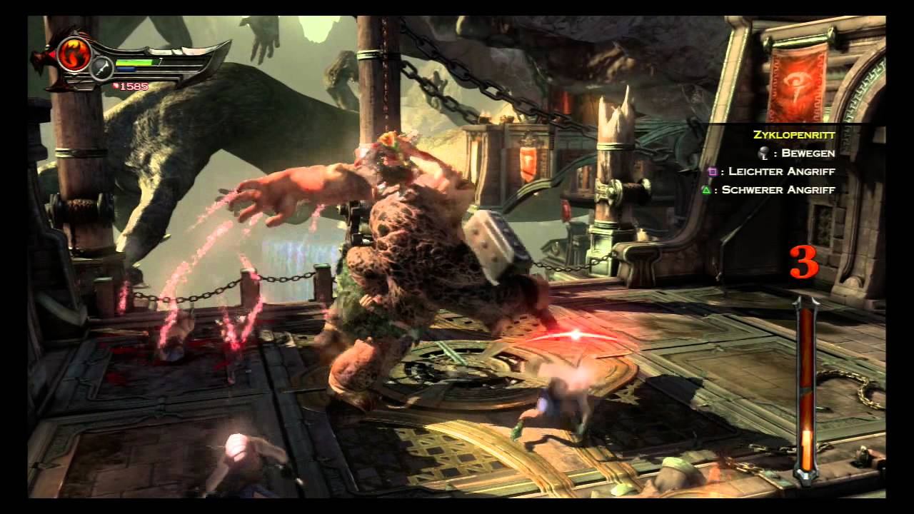 God of War Ascension - Cyclops !! -  Gameplay dopeGamer