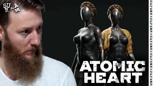 Жесткий бой с Обеими Близняшками! Atomic Heart!