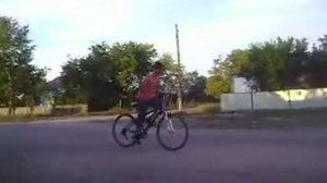 Передние тормоза и переворот на велике