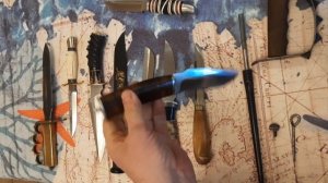 Виды монтажа рукояти ножа. Как сделать из ХО сувенирный нож.