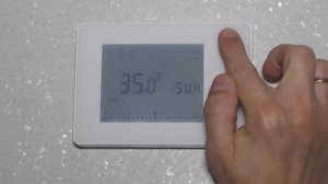 Настройка комнатного термостата Beok Bot306