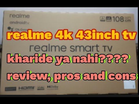 Realme 4k UHD 43inch smart tv| dolby vision|Review pros n cons| complete installation guide #realme смотреть онлайн