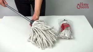 77025 Швабра для пола веревочная Home Queen
