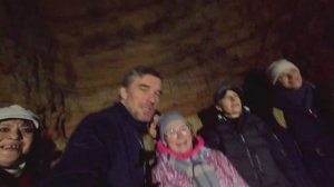 Прогулка к Саблинским пещерам, Тосненский водопад, ноябрь 2024