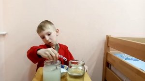 Эксперимент с соленой водой и яйцом