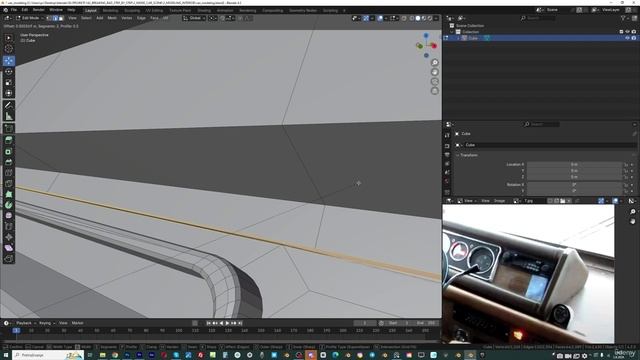 10. Modeling - Van interior - part 2