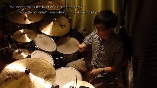 Led Zeppelin - Immigrant song (Drum Cover by Dickson) смотреть онлайн