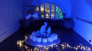 Медитация с хрустальными чашами, 20 минут.