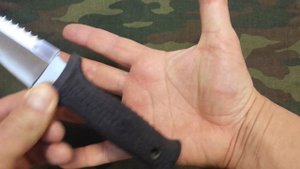 Нож СТРАЖ Кизляр. Положительные эмоции