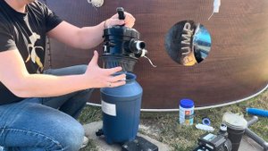 Сборка и подключение песчаного фильтра Poolline