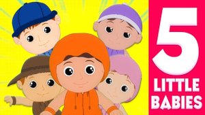 Пять маленьких детей | детская песня | Five Little Babies | Nursery Rhymes World Tv Russia