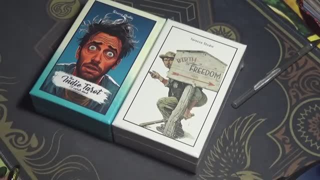 BIRTH of FREEDOM TAROT. (РОДЖЕНИЕ СВОБОДЫ). РАСПАКОВКА. #таро распаковка. моя коллекция таро#