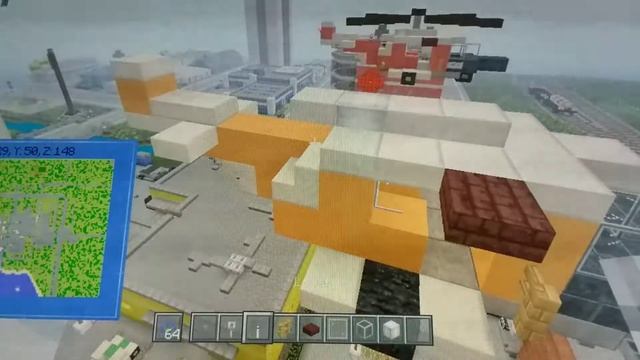 Minecraft- RH-21/PH-21 Skimmer Helicopter tutorial