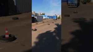 4 Заезд под углом 90 слева