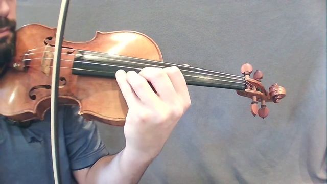3 Octaves - A Major - Violin смотреть онлайн