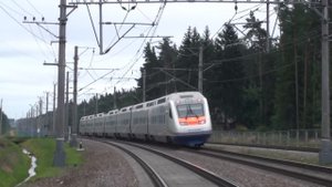 Аллегро поезд сэп с наклоном Sm6 в ушково 165км-ч