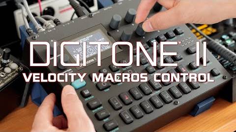 Elektron Digitone II: Velocity Macros Control (Powerful Sound Design Technique)