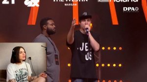 My GIRLFRIEND React : King Inertia vs Helium I GRAND BEATBOX BATTLE 2021