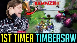 N0taiL first time using TIMBERSAW - RAMPAGE! DOTA 2