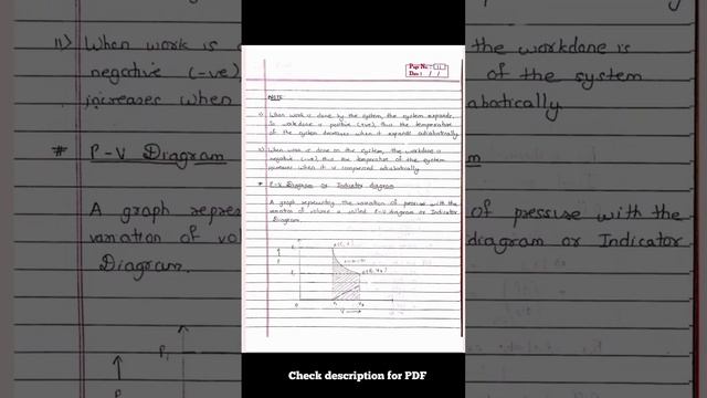 Thermodynamics Class 11 #notes #physics #neet #viral #jee